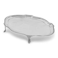 A George III Silver Kettle Stand