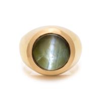 CAT'S EYE CHRYSOBERYL RING