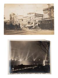 [CALIFORNIA]. Approx. 75 RPPCs and photographs of San Francisco and the Bay Area. Early 20th century