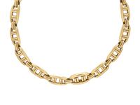 KIESELSTEIN-CORD, YELLOW GOLD NECKLACE