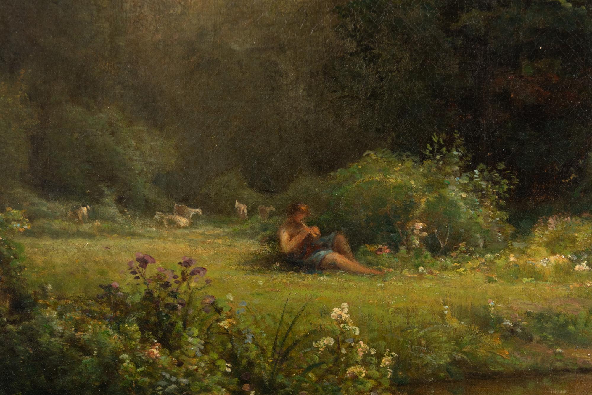 Landscape with Shepherd and Stream