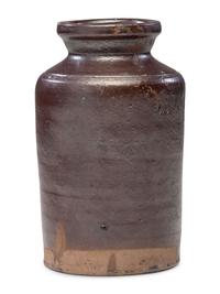 A J. Moorfoot Stoneware Preserve Jar