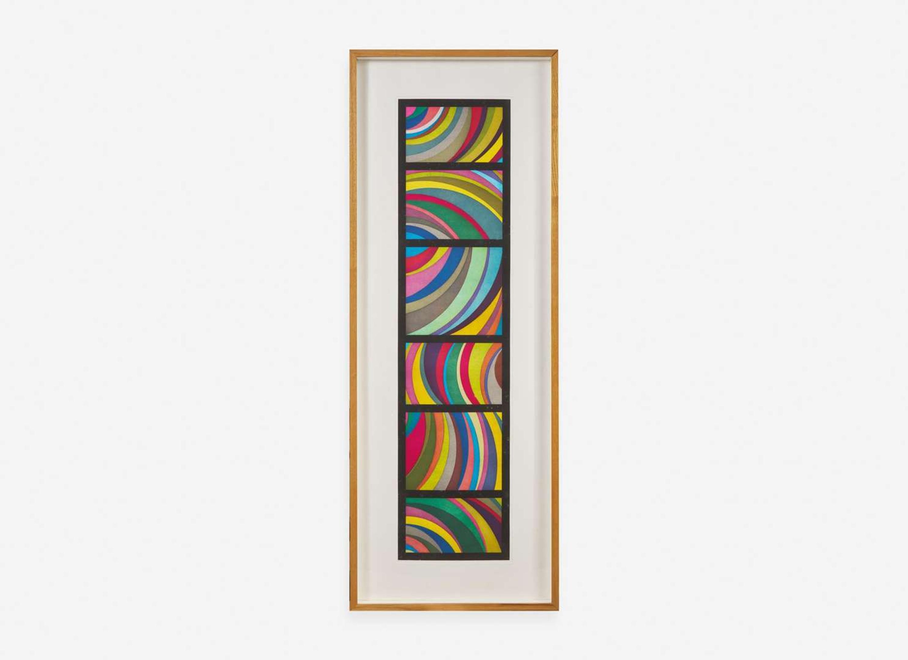 Sol LeWitt (American, 1928-2007) - Irregular Bands of Arcs (Plate #02)