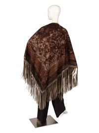 Loro Piana Leather-Trimmed Cashmere Shawl and Akris Three-Piece Ensemble