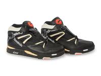 A Pair of Dee Brown Signed Autograph Game Issued Reebok Pump Basketball Shoes Presented to Sports Super Agent Steve Zucker,