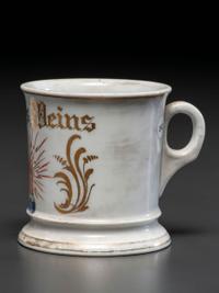 An Electrician's Porcelain Occupational Shaving Mug