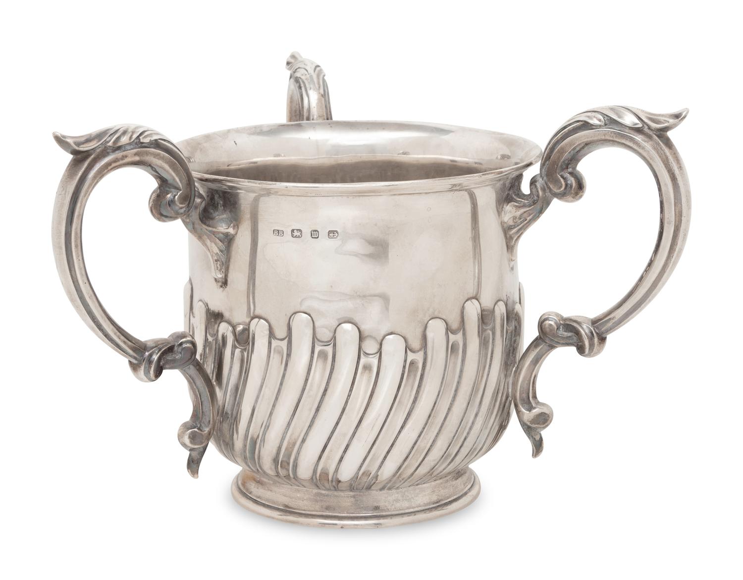 A Victorian Silver Tyg