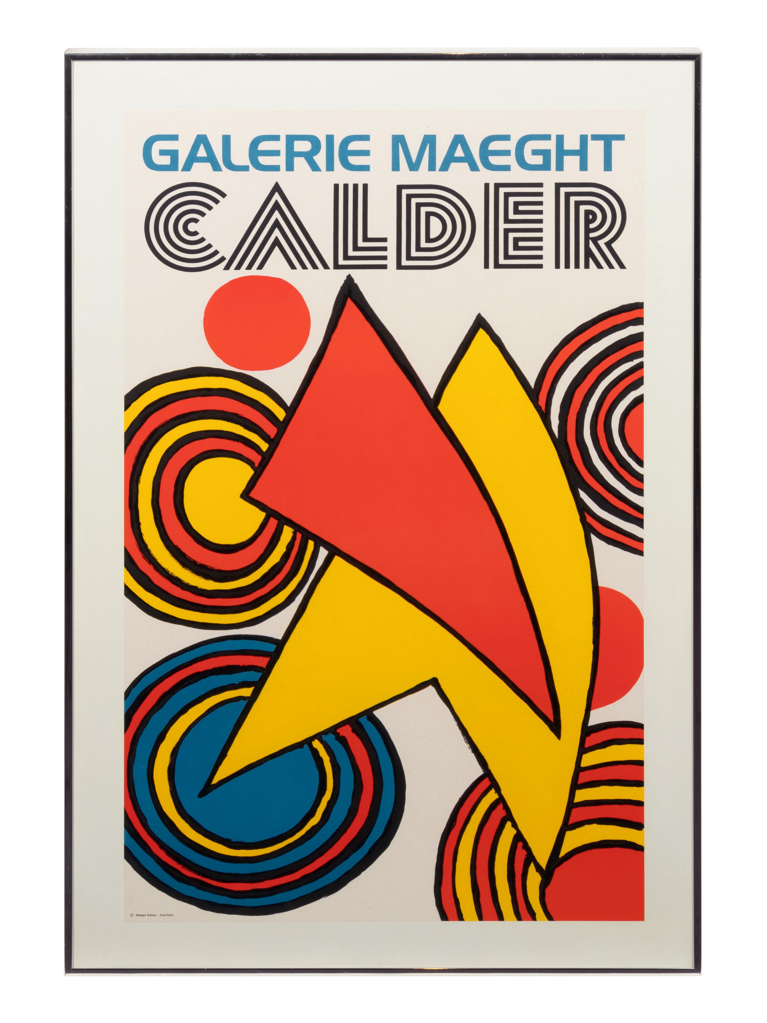 Galerie Maeght Exhibition Poster