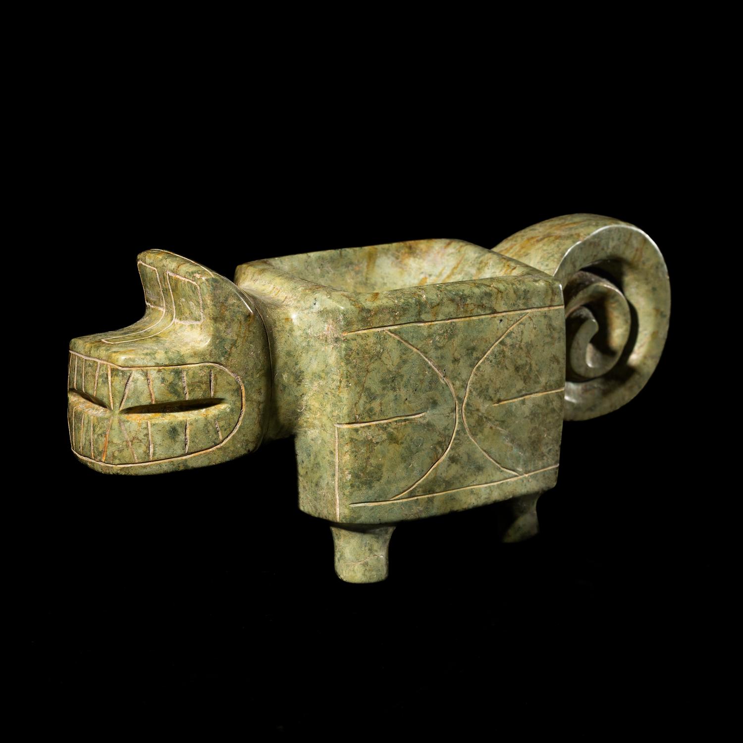 A Valdivian-Chorrera Stone Mortar