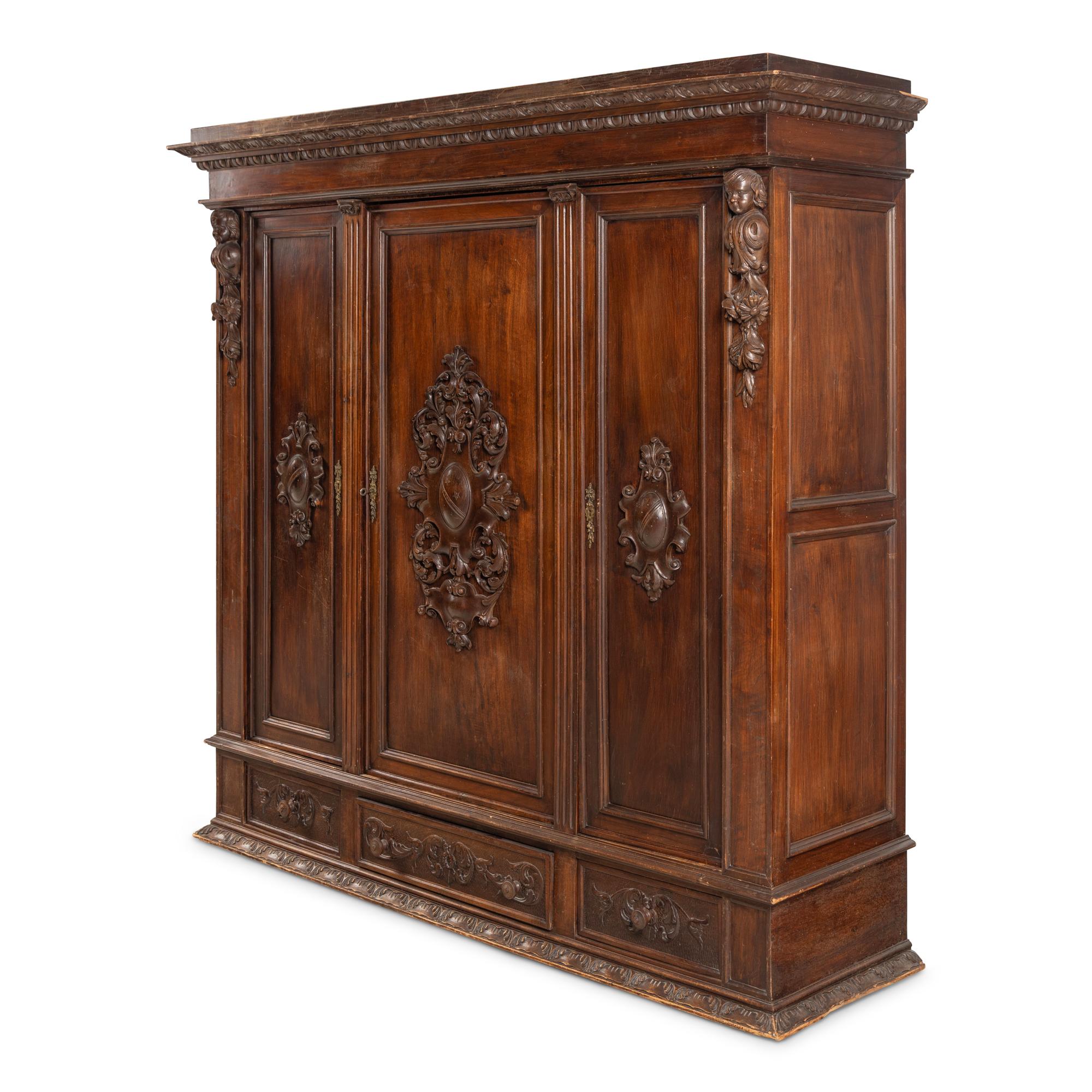 A Spanish Walnut Cabinet