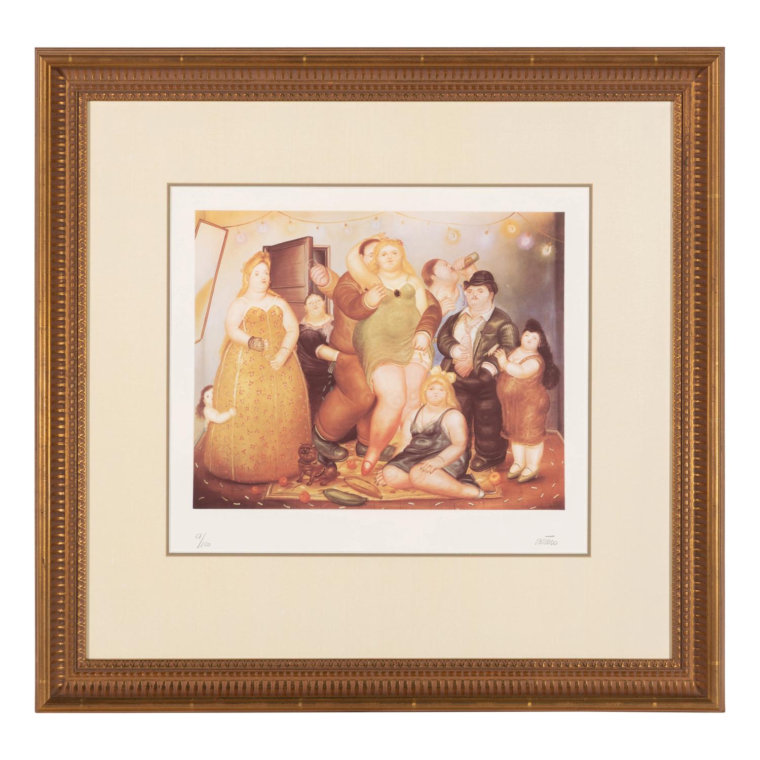 After Fernando Botero (Colombian, 1932-2023) — La Maison de Raquel Vega