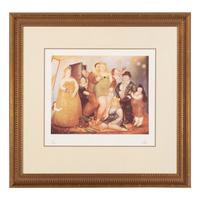 After Fernando Botero (Colombian, 1932-2023) — La Maison de Raquel Vega