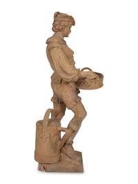 A Terra Cotta Figural Jardinière