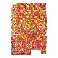 El Anatsui (Ghanaian, b. 1944) — Striped Flags , 2023