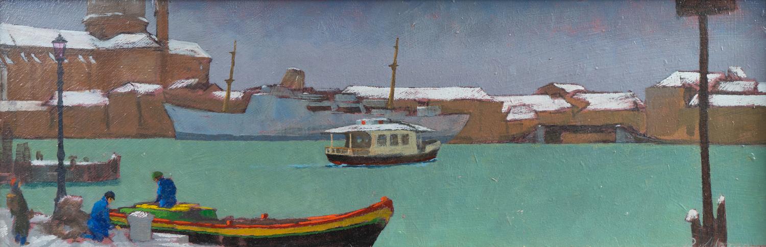 Two Works; Gathering Storm and After the Snowfall