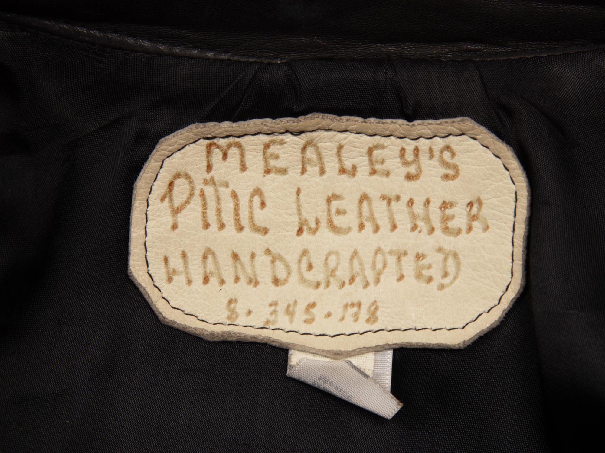 Mealey's Pitic Leather, Fringed & Beaded Leather Jacket