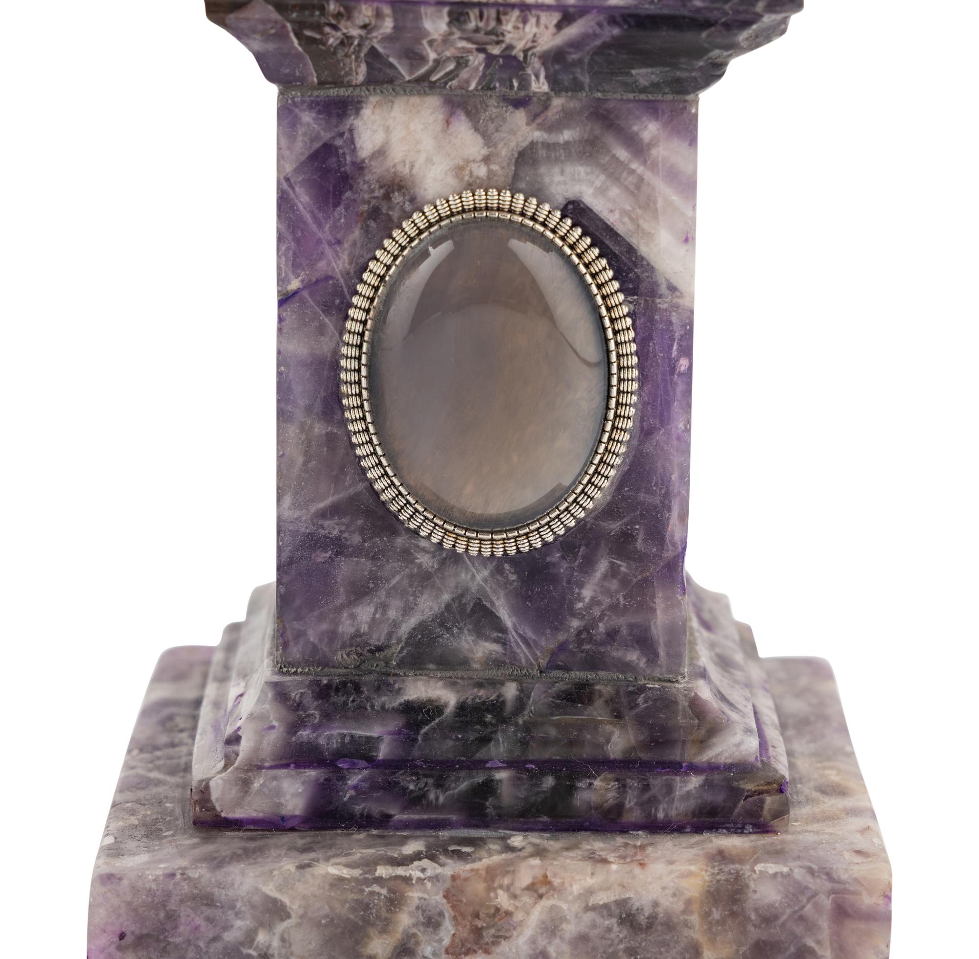 A Pair of Hardstone Square Tazze