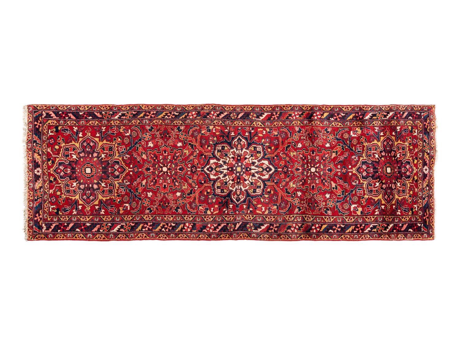 A Heriz Wool Runner