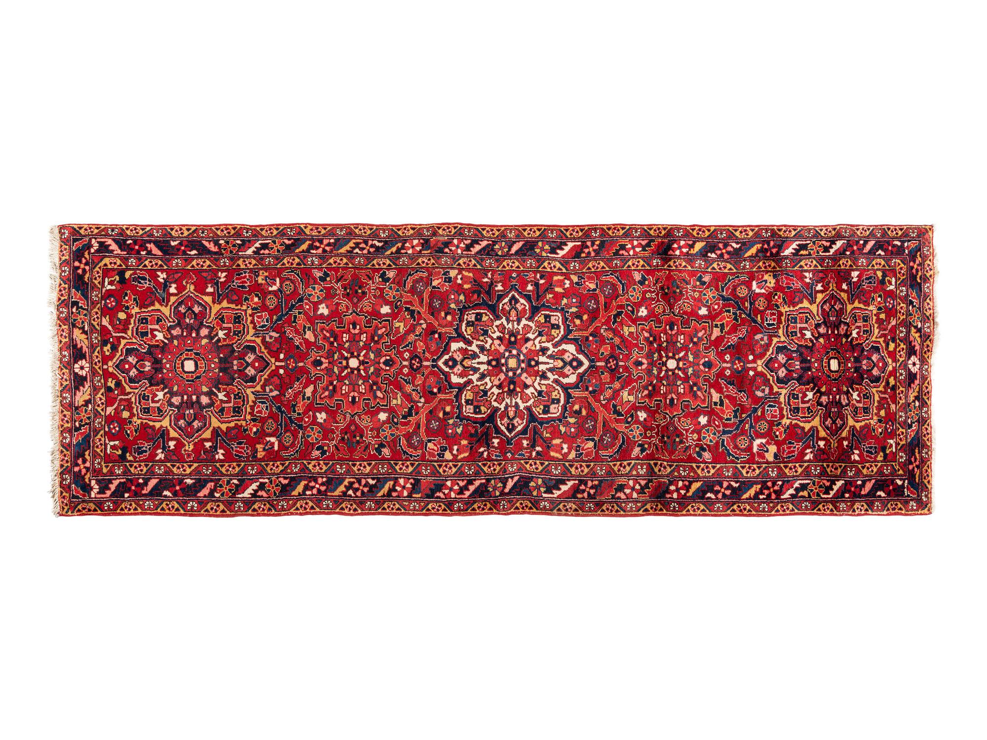 A Heriz Wool Runner