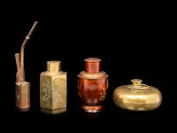 Four Chinese Metal Vessels