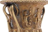A Neoclassical Gilt Metal Urn