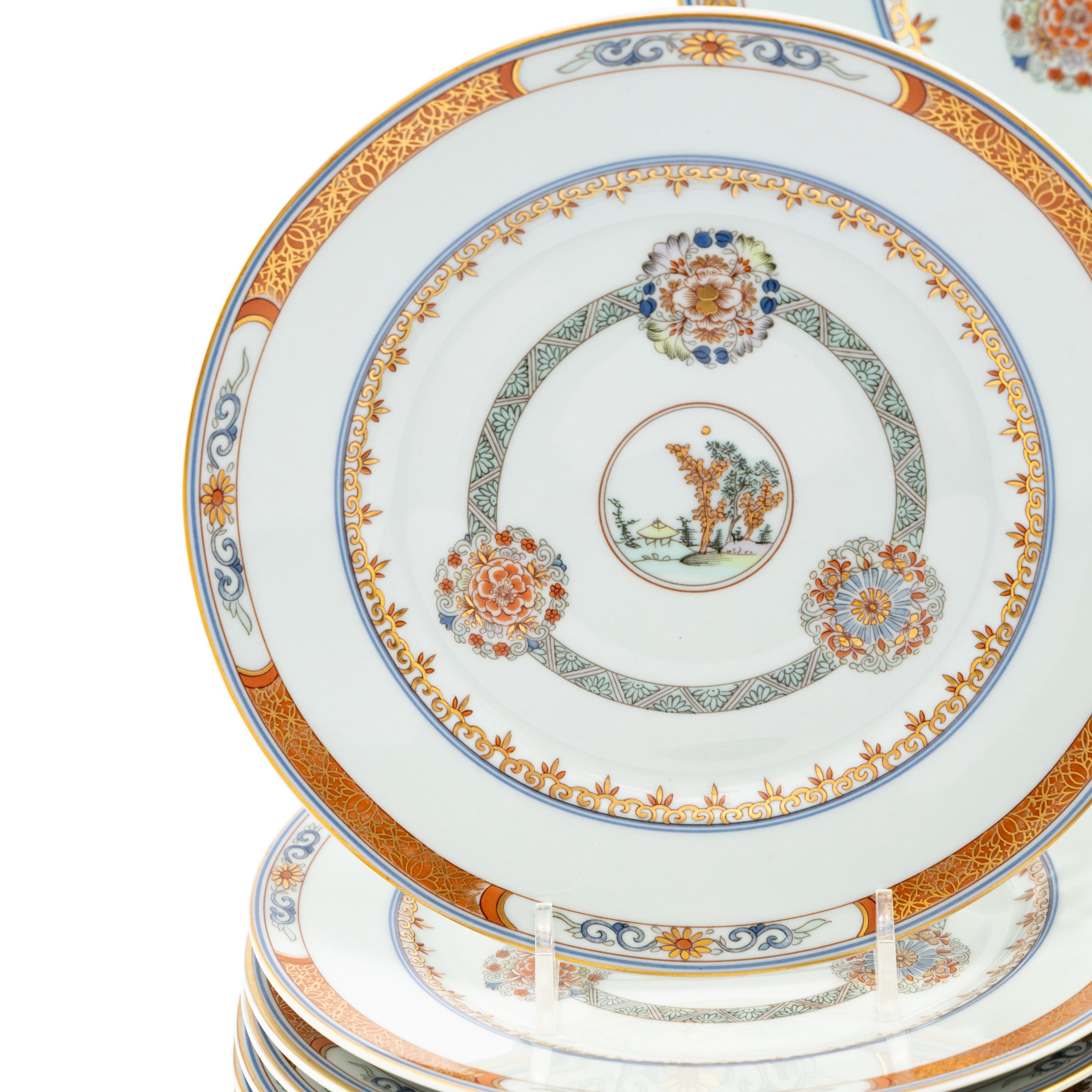 A Raynaud-Limoges Porcelain Dinner Service