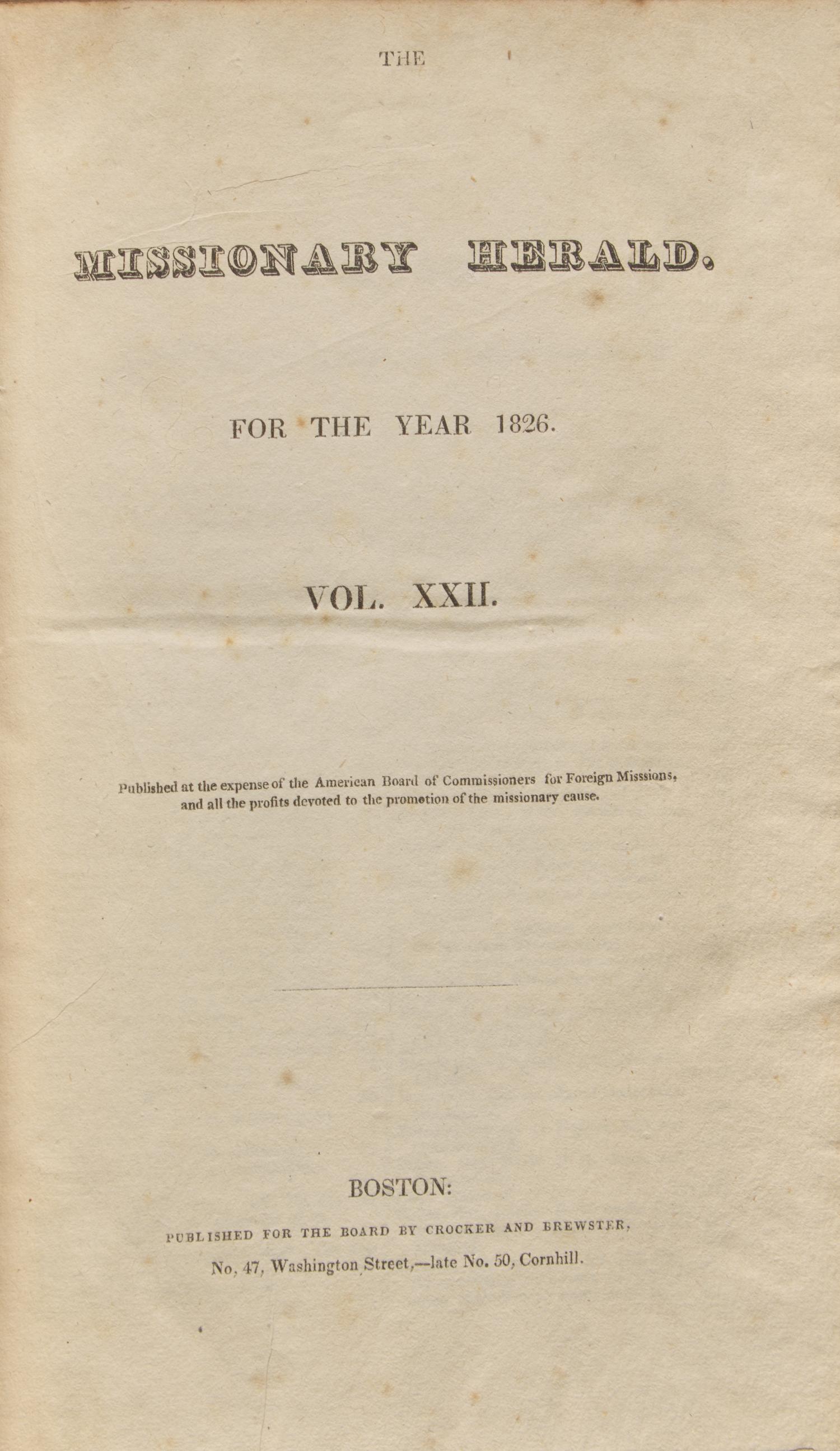 [Hawaii] Group of 4 Early Newspapers and Documents Relating to Hawaii, 1826-80s