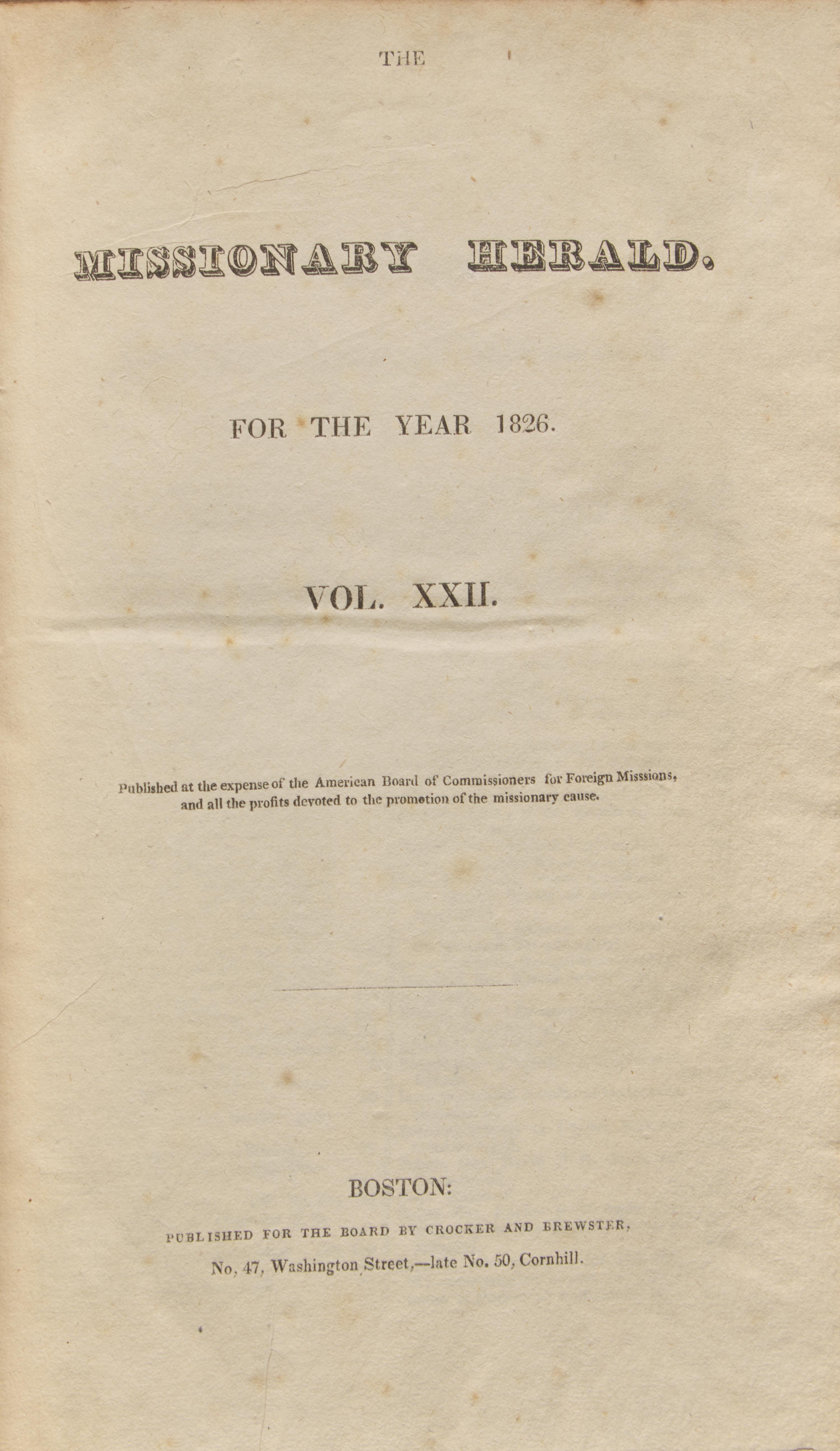 [Hawaii] Group of 4 Early Newspapers and Documents Relating to Hawaii, 1826-80s