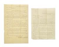 [African-Americana] Dunbar, Paul Laurence. Collection of 3 Inscribed Books and 4 Autographed and Typed Letters, signed