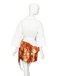 Monse, Blouse & Sequined Shorts Ensemble, 2017