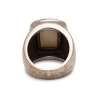 Van Cleef & Arpels, 'Babylon', Mother-of-Pearl and White Gold Ring