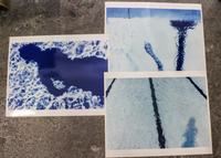 Lisa Griffin, (20th Century), Blue Dream #4, Blue Dream #9, and Blue Dream #10 (three works) from the Inside the Belly of the Whale ser