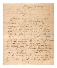 [VIRGINIA] -- [FORT MONROE]. A group of 4 stampless covers related to Fort Monroe, including its early construction.