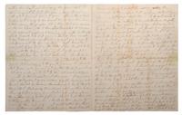 LEE, Robert E. (1807-1870). Autograph letter signed in the margin of the first leaf ("R. E. Lee"), as commandant at West Point, to George Washington Custis Lee (1832-1913). Baltimore, 15 June 1851.