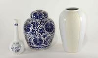 A Collection of Haeger Pottery Articles Height of tallest 13 inches.