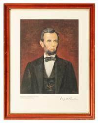 [POLITICS] Commemorative first day of issues. [ With: ] Eisenhower TLS with Lincoln portrait.