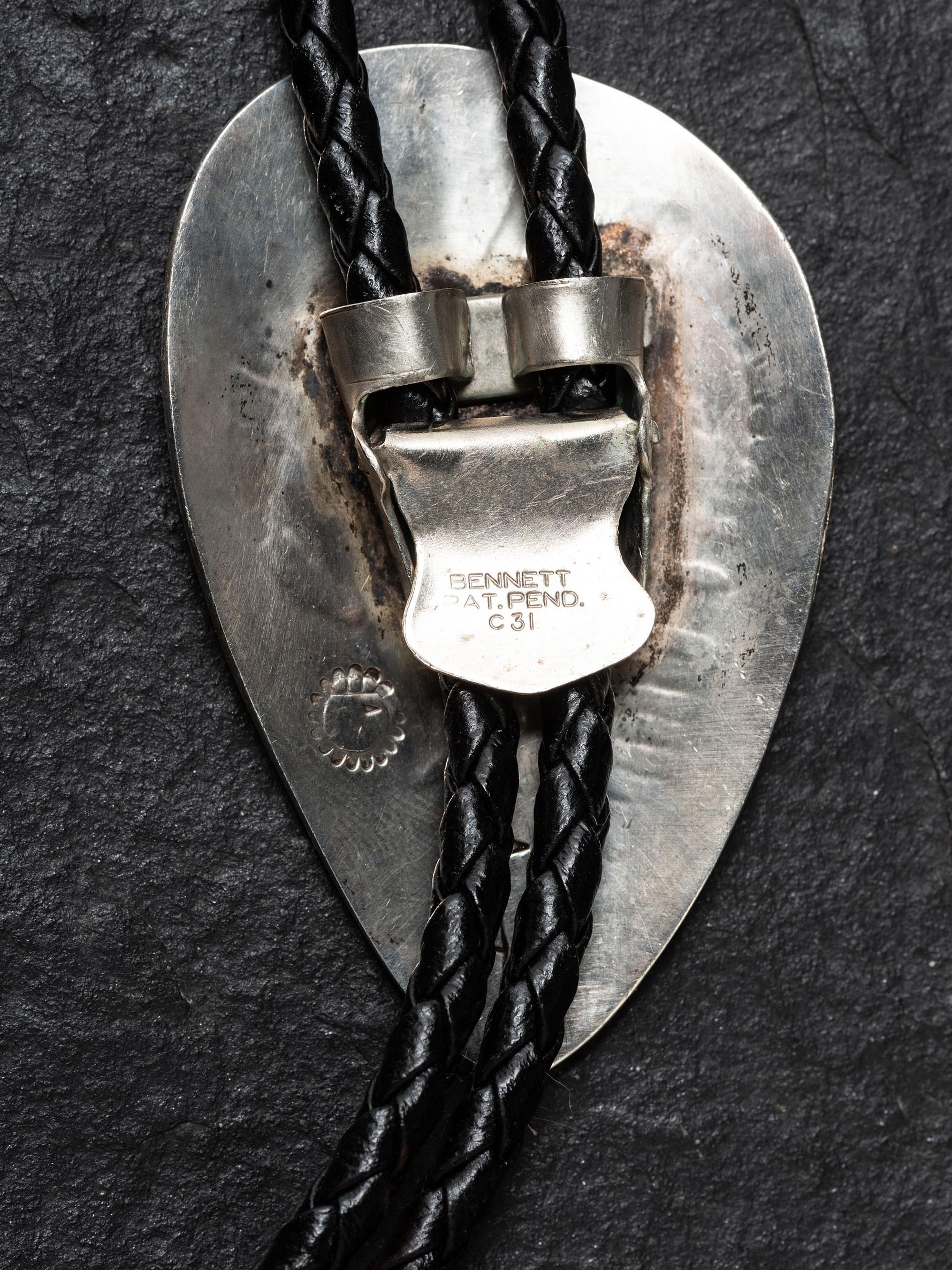 Silver Overlay Bolo Ties