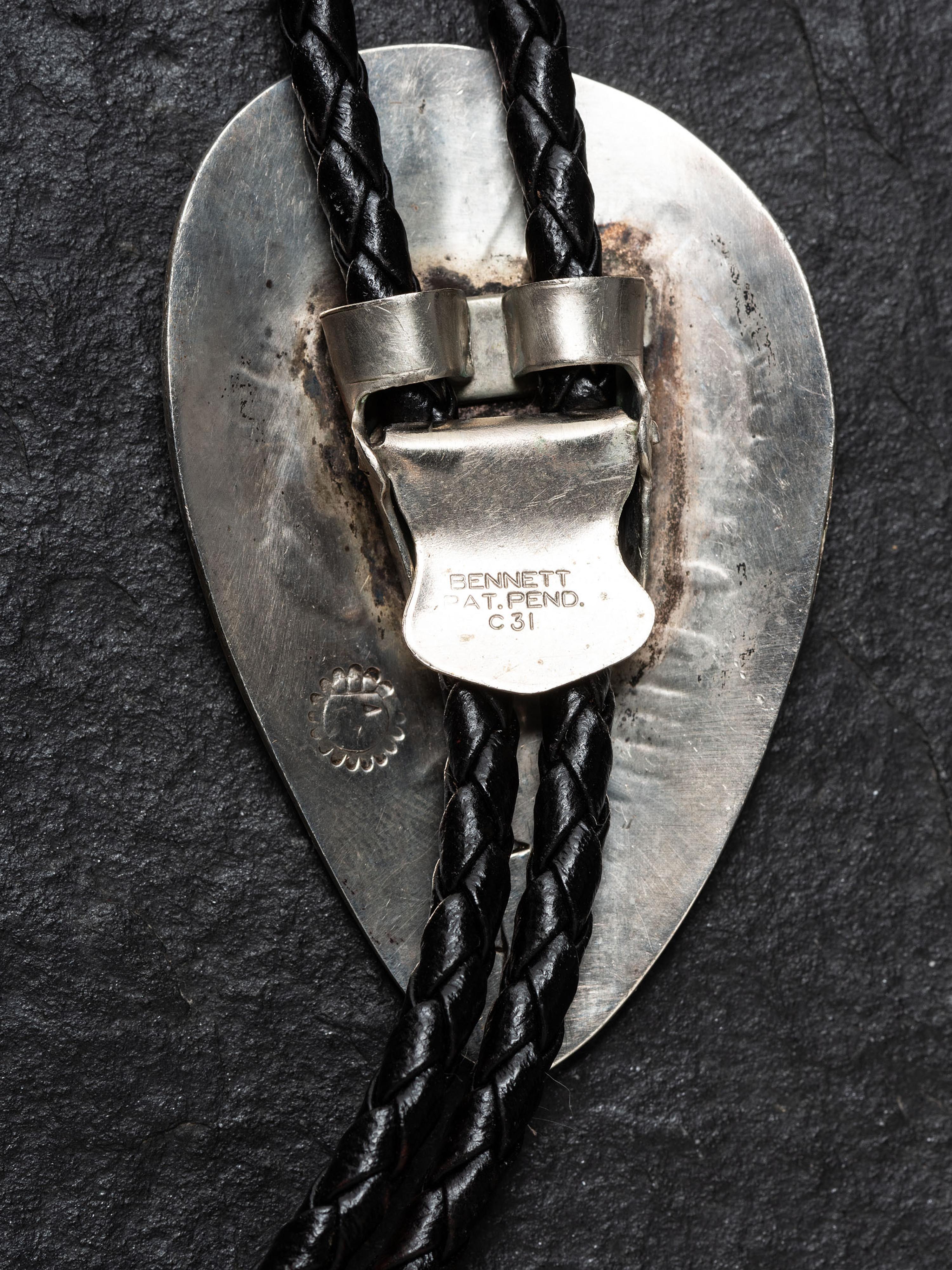 Silver Overlay Bolo Ties