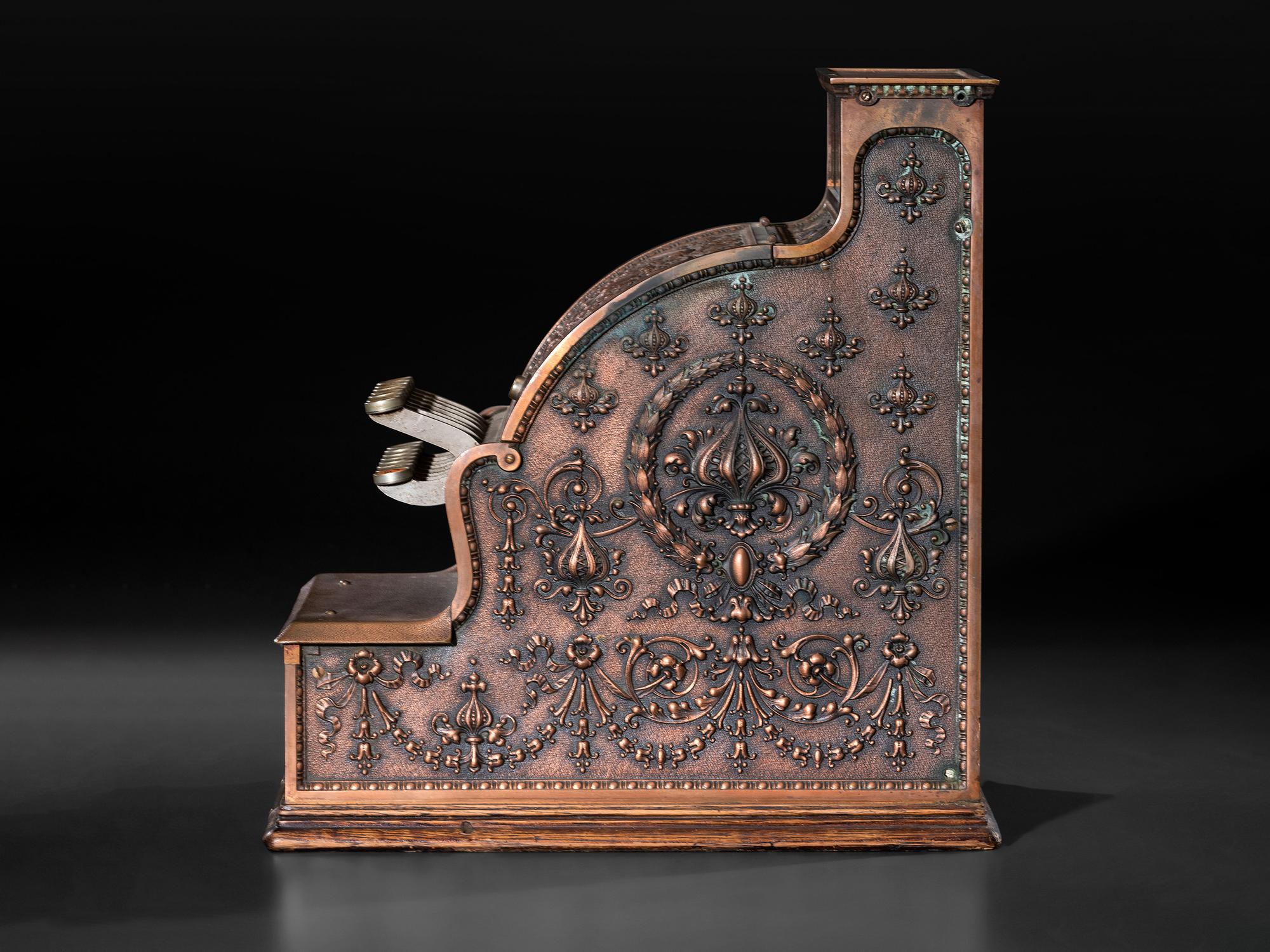 A Brass National Cash Register, Model No. 311