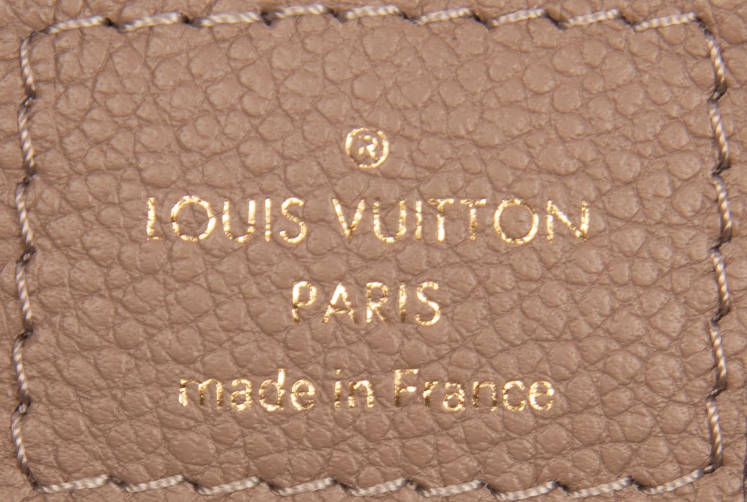 Louis Vuitton Taupe Empreinte Ponthieu Tote