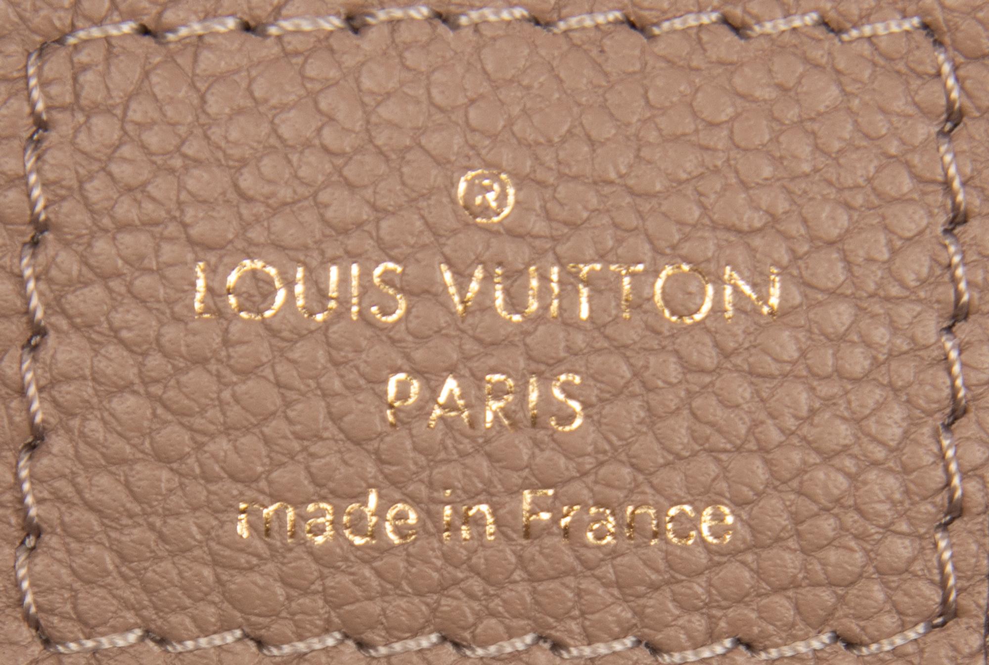 Louis Vuitton Taupe Empreinte Ponthieu Tote