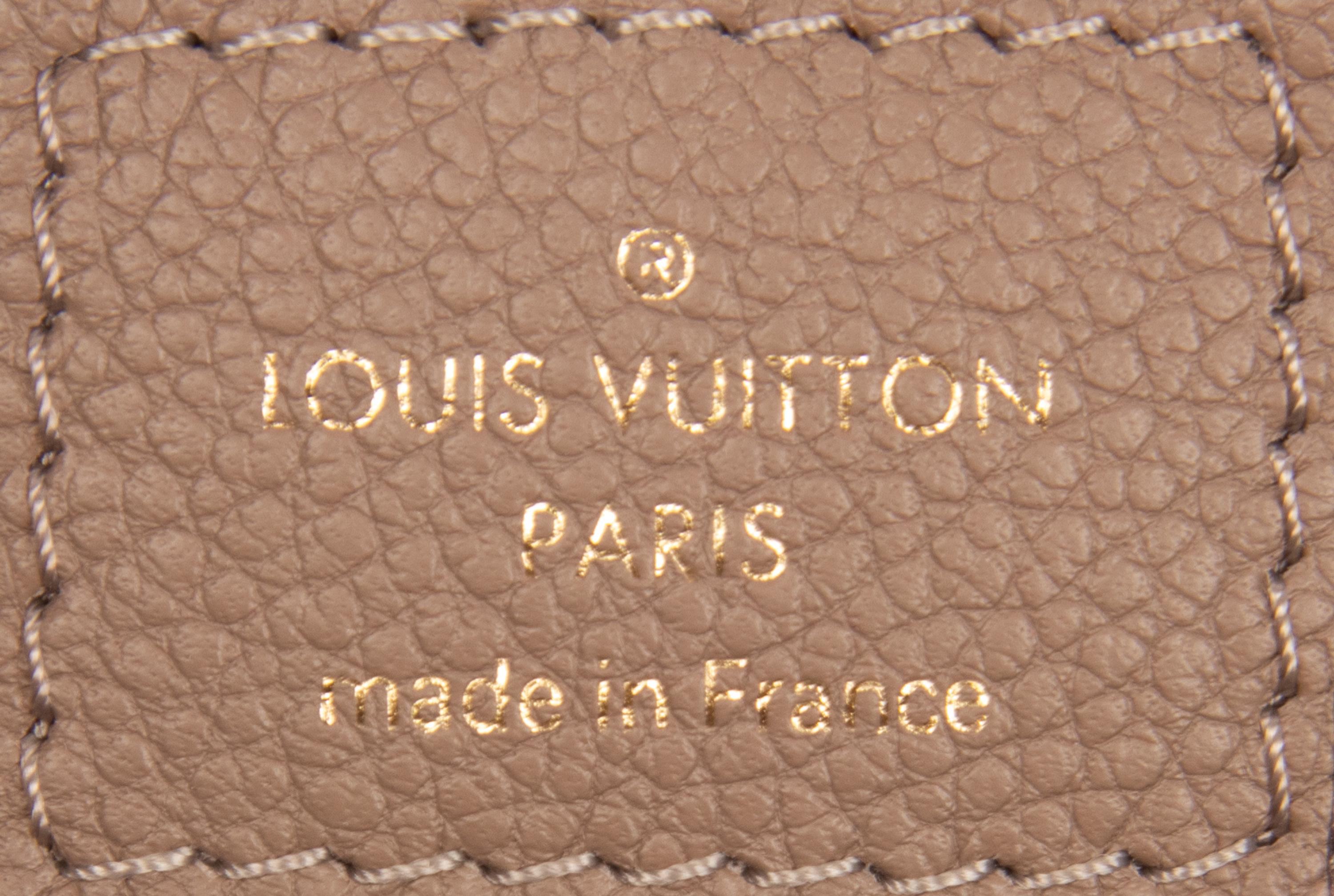 Louis Vuitton Taupe Empreinte Ponthieu Tote