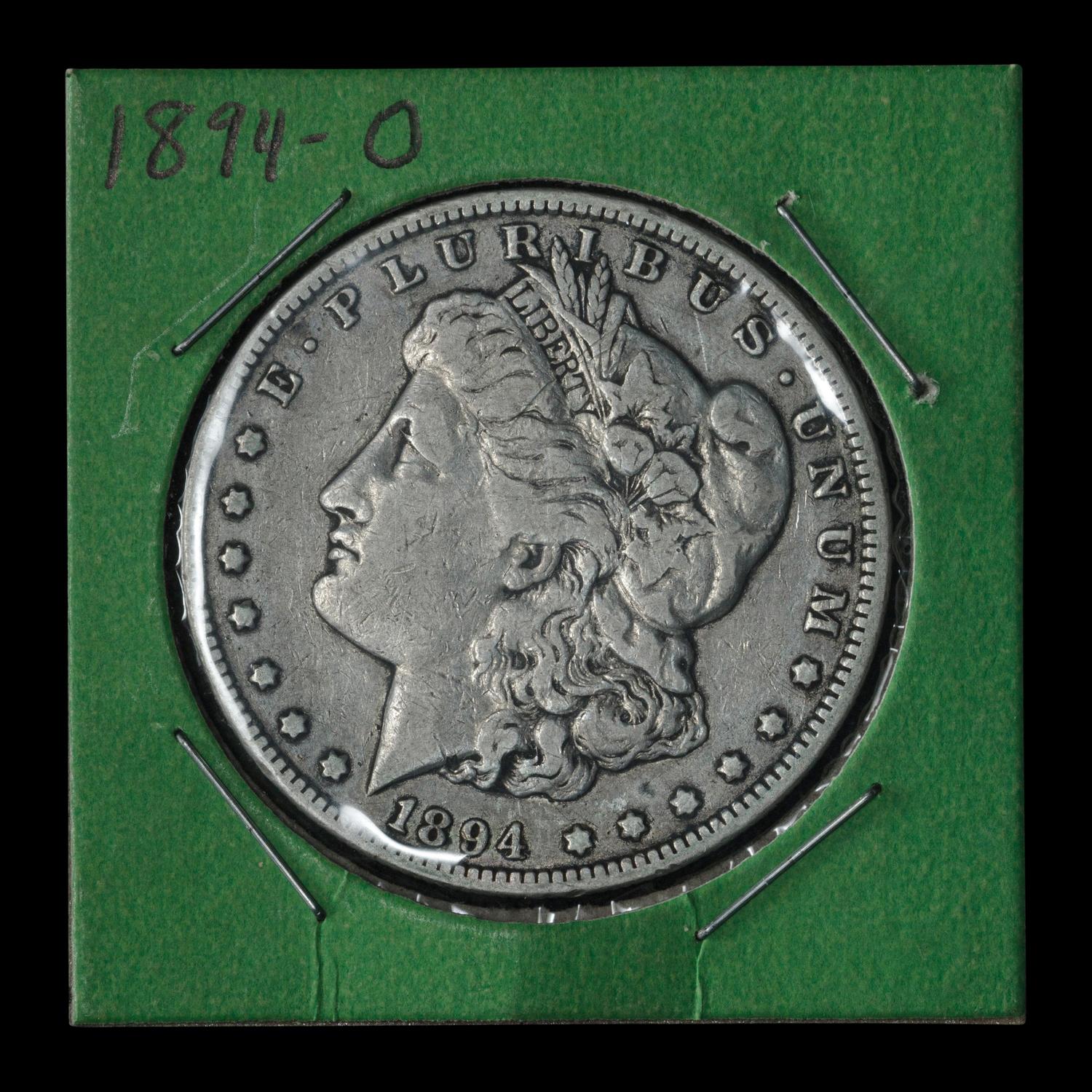 An 1894-O Morgan $1 Coin
