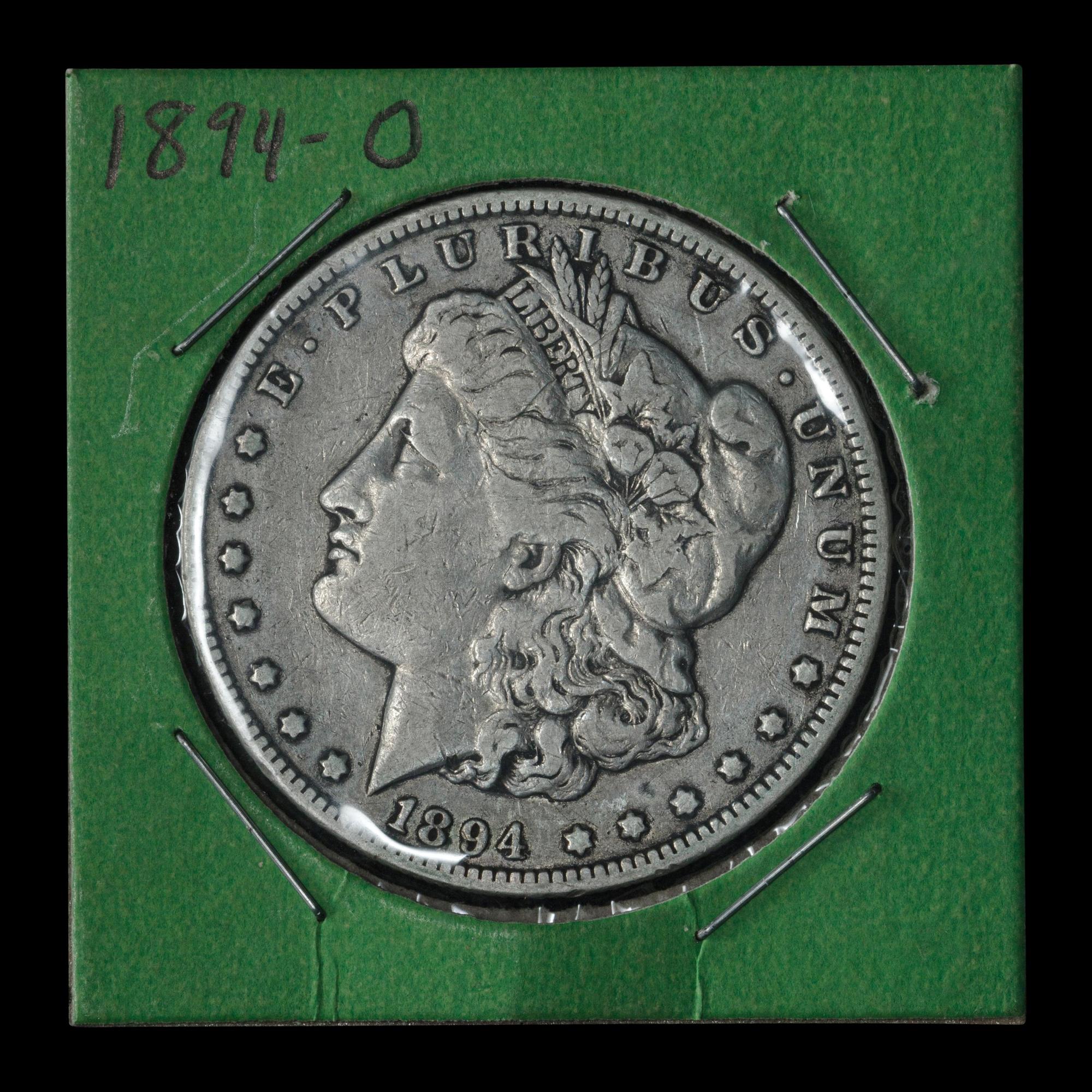 An 1894-O Morgan $1 Coin