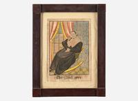 Attributed to The Reading Artist, and Edward Richards, Two Works: Small Portrait of Esther Bast and Small Portrait of a Lady, dated "1844" and circa 1840, respectively