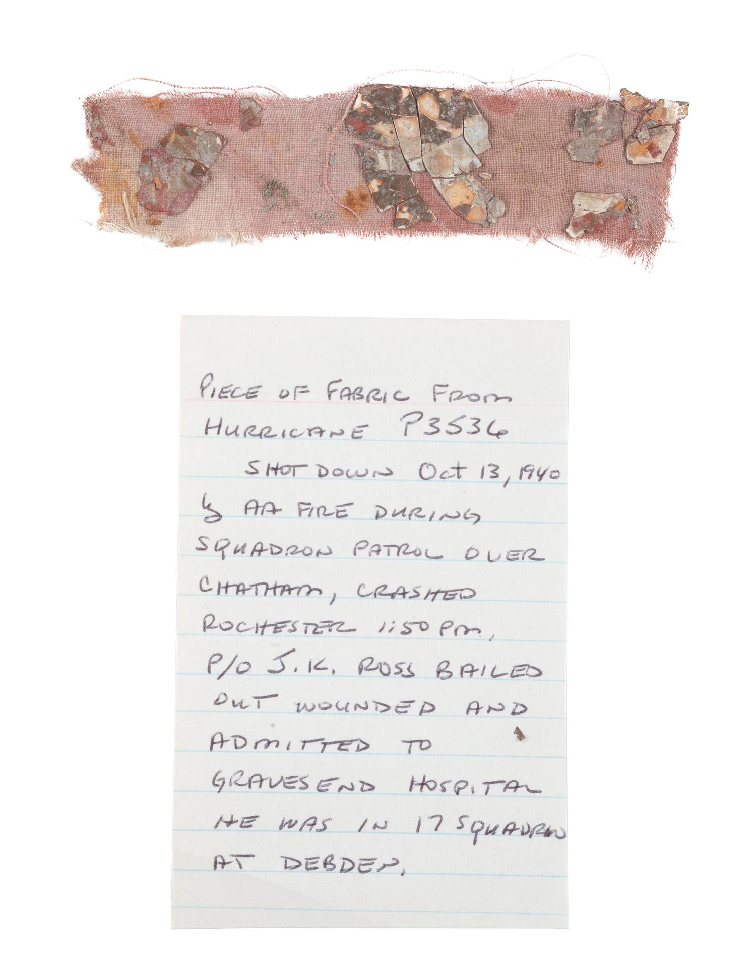 [WWII]. Salvage piece from B-17 My Gal Sal, plus.