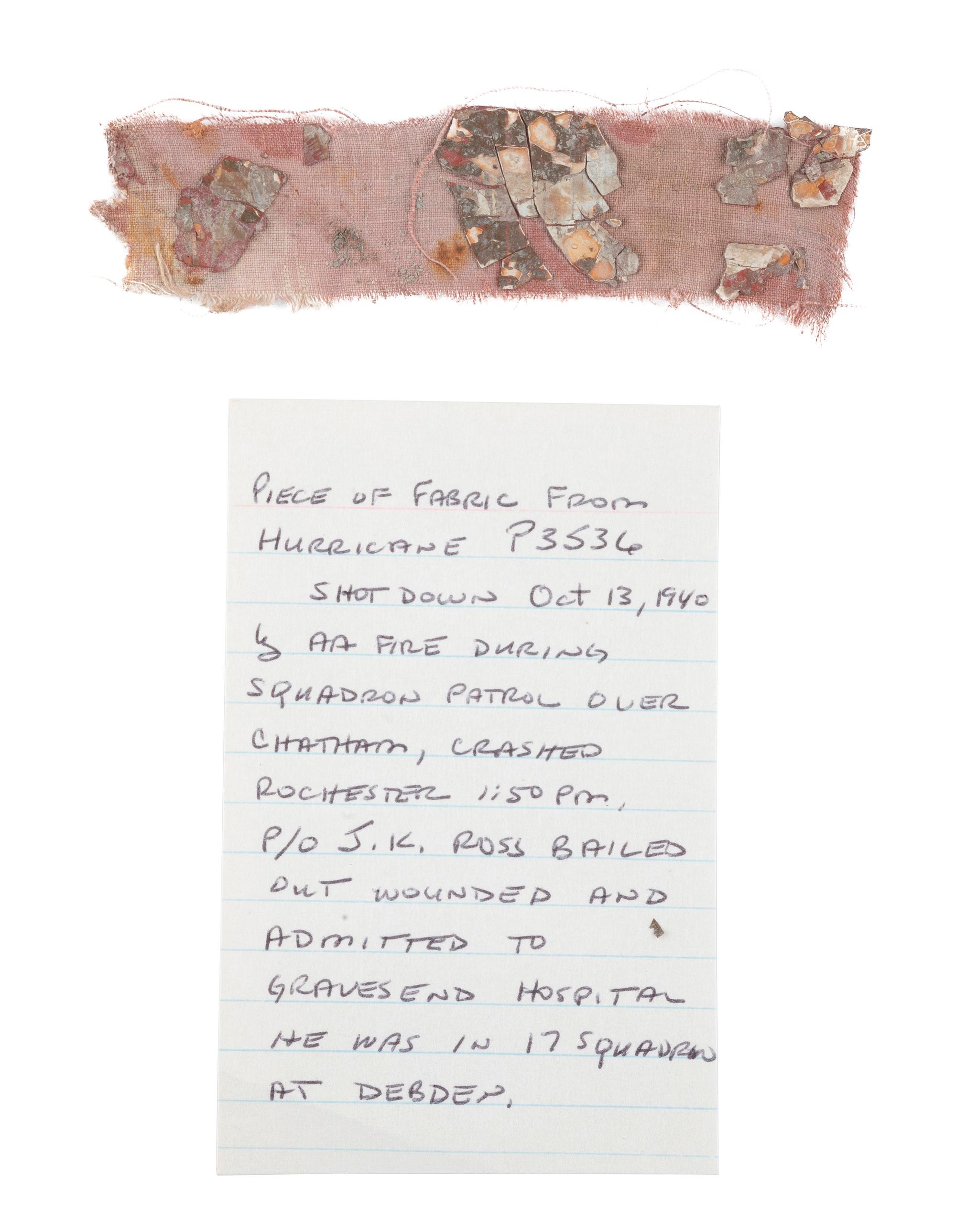 [WWII]. Salvage piece from B-17 My Gal Sal, plus.