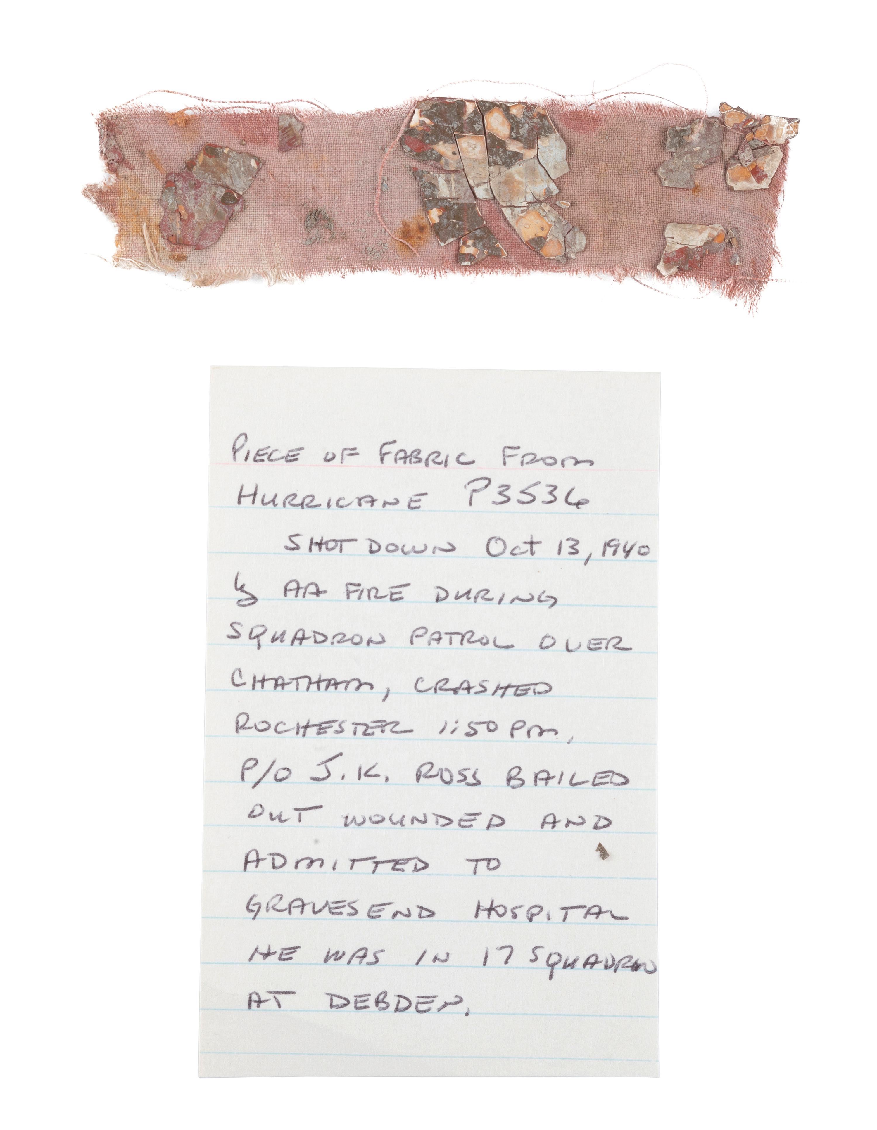 [WWII]. Salvage piece from B-17 My Gal Sal, plus.