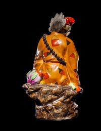 A Chinese Famille Rose Porcelain Figure of Jigong