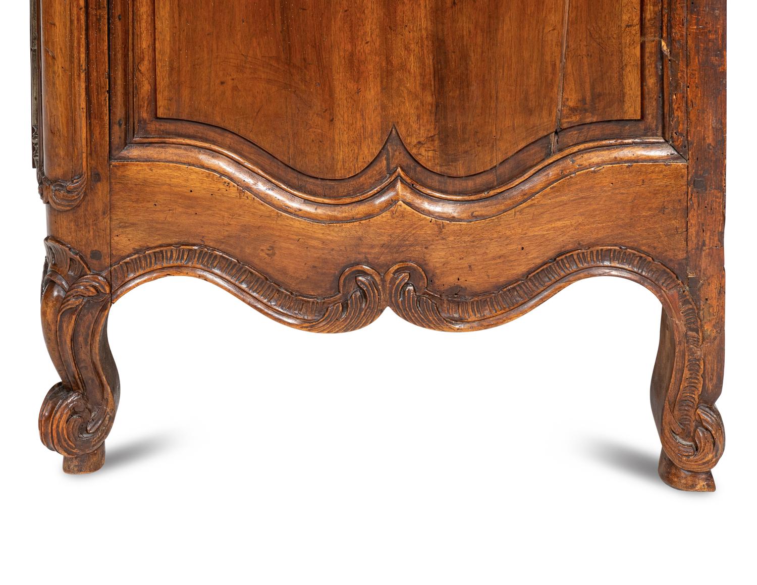 A Louis XV Provincial Carved Walnut Buffet de Chasse